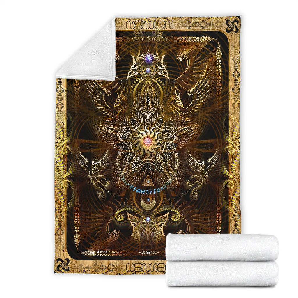 Sol Invictus Micro Fleece Blanket