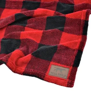 Tall Tails Hunter's Plaid Dog Blanket