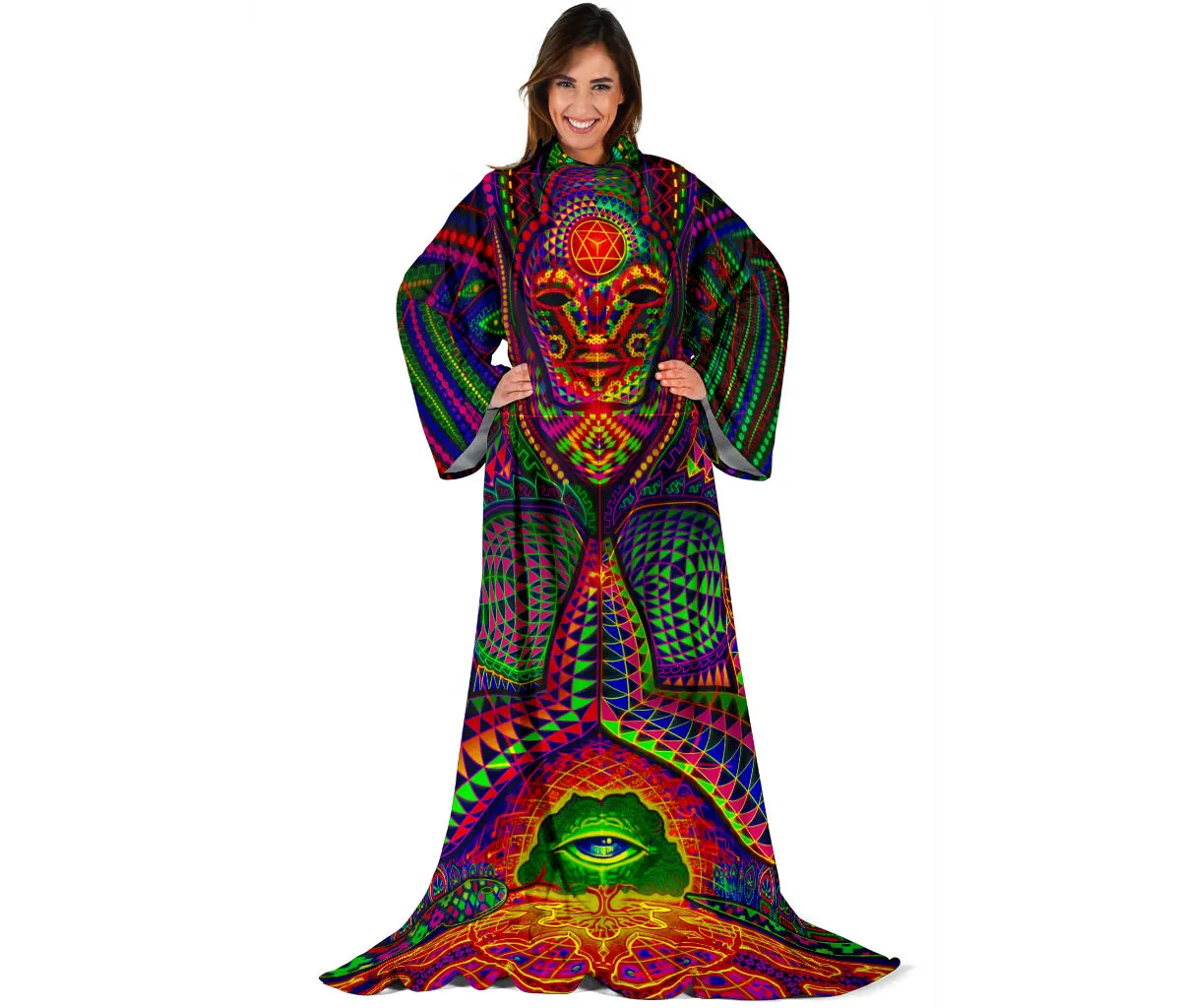 THE GOD SOURCE SLEEVE BLANKET | SALVIA DROID