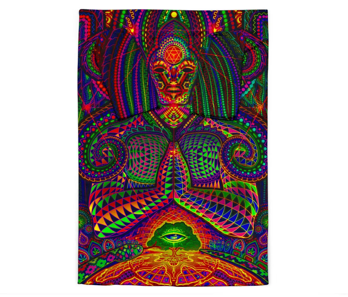 THE GOD SOURCE SLEEVE BLANKET | SALVIA DROID