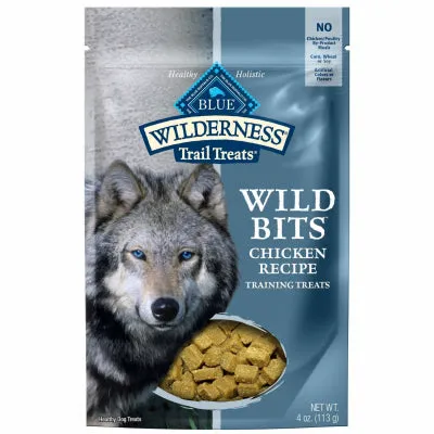 Trail Treats Wild Bits Dog Treats, Chicken, 4-oz.