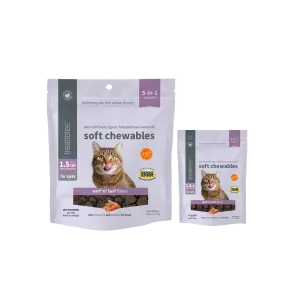 Treatibles FOR CATS: REGULAR STRENGTH Soft Chewables 1.5mg CBD Infused Soft Chews for Cats