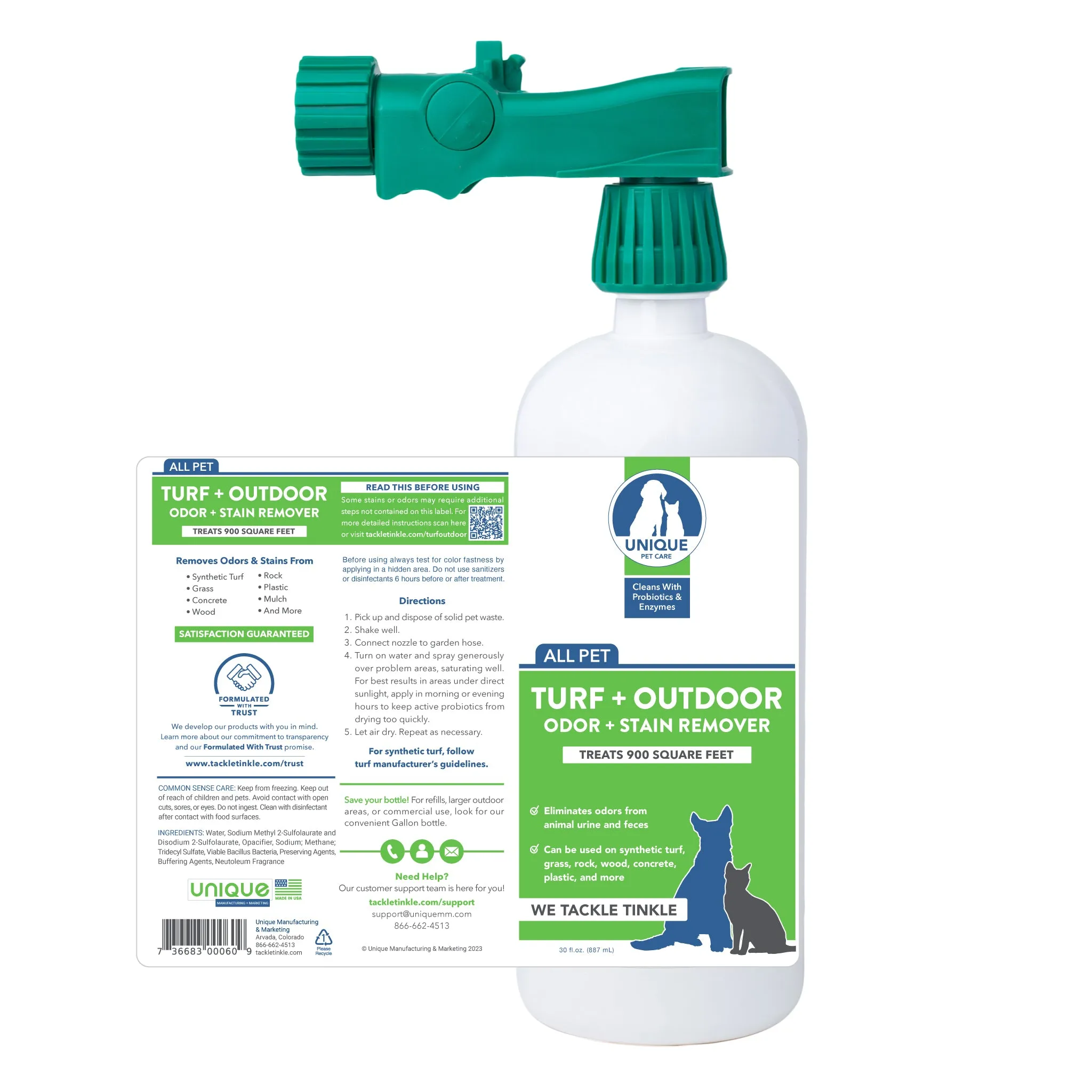 Turf   Outdoor Odor Remover