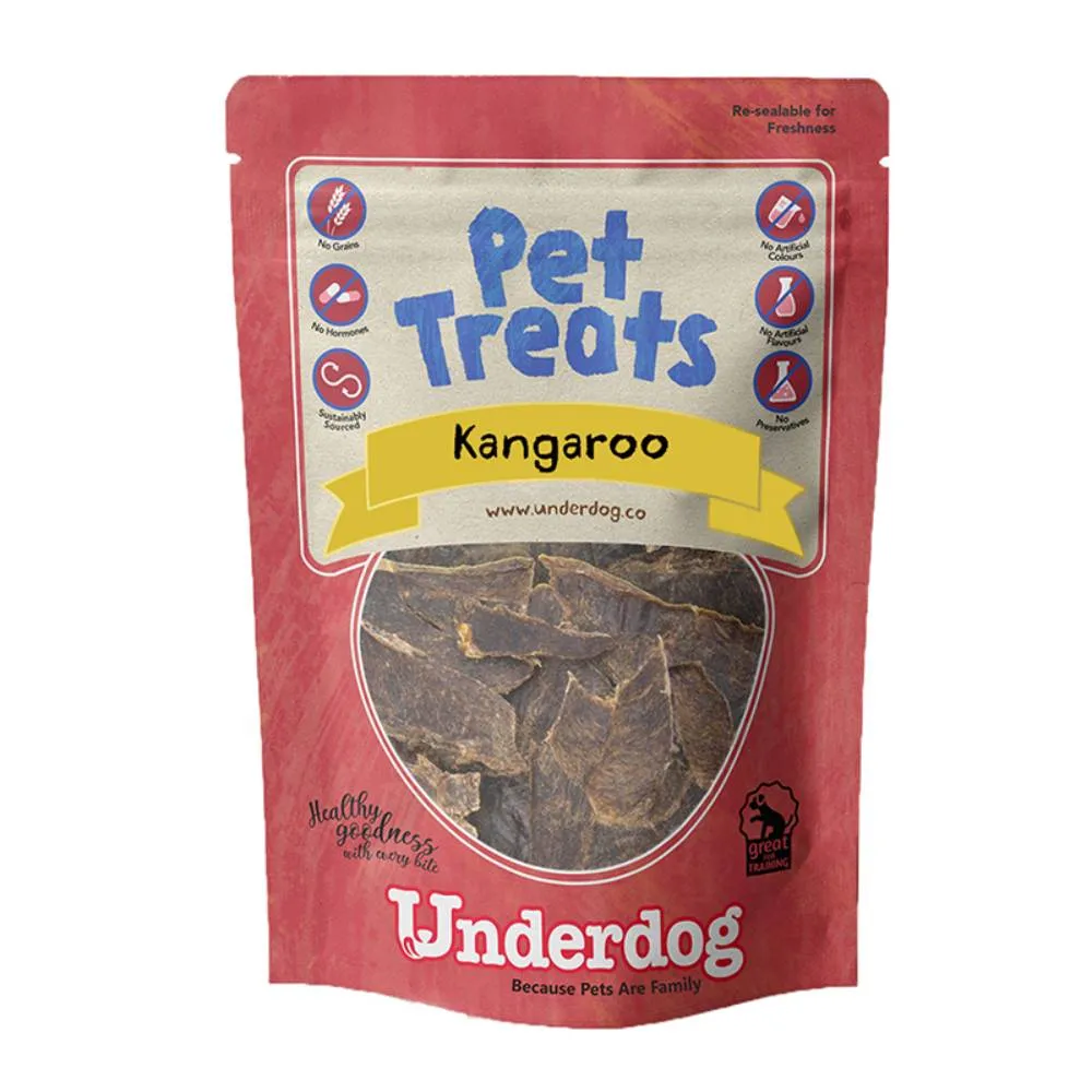 Underdog Pet Treats Kangaroo 60g