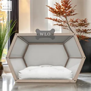 WLO® Natural Hexxon Modern Dog House